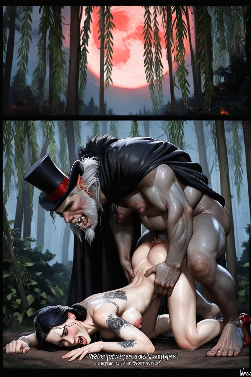 Wet, Rough Sex, Wednesday Addams As Persian Evil Spirit Woman Hentai AI Porn