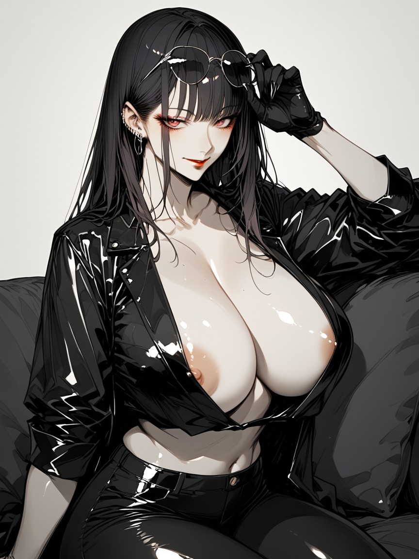 Fat, Extremely Large Ass, Sexually Alluring Cleavage Hentai AI Porn