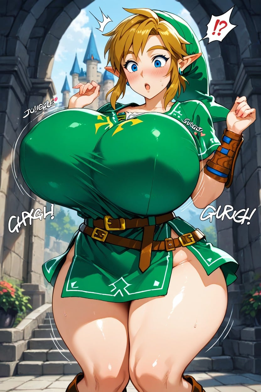 Rapidly Growing Boobs, Mtf Transformation, Curvy Body AI Porn