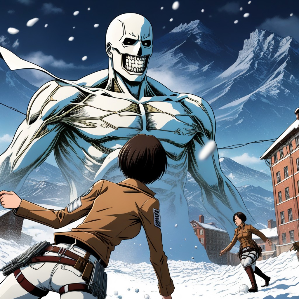 Throwing Snowballs, Dynamic Snowball Fight, Youtube Live Chat AI Porn