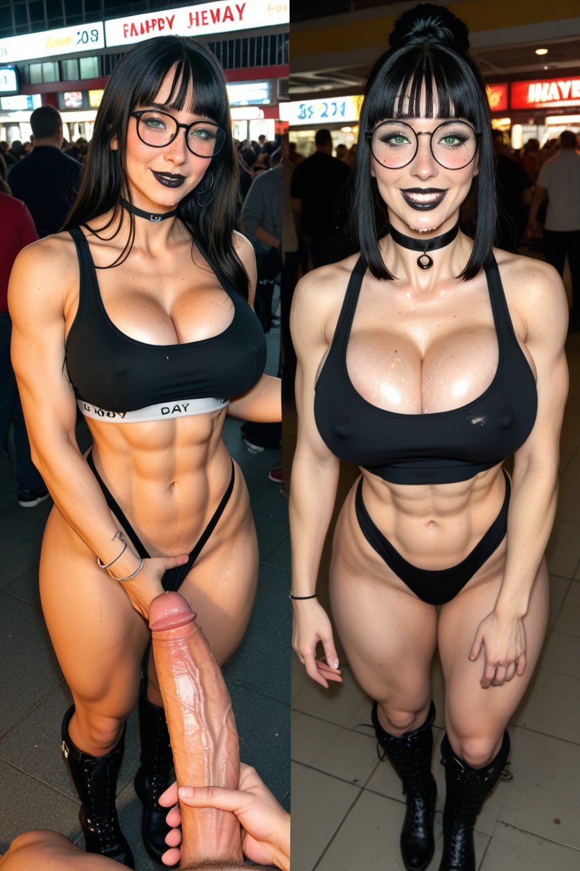 Round Face, Torn Clothes, Waist AI Porn