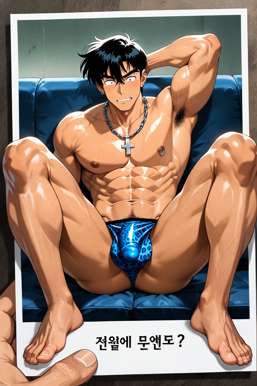 18+, Muscular, Abs AI Gay Porn