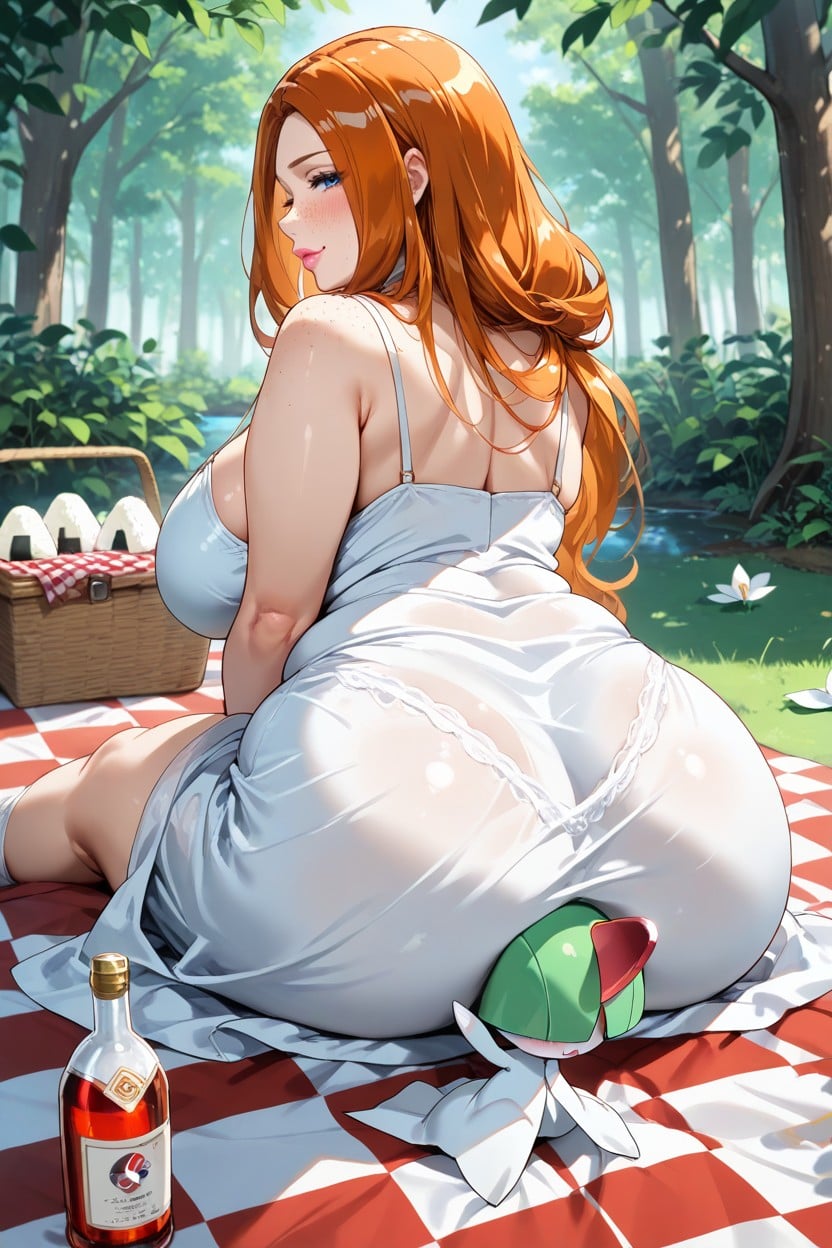 Plump Arms, Milf, Curvy Woman Hentai AI Porn