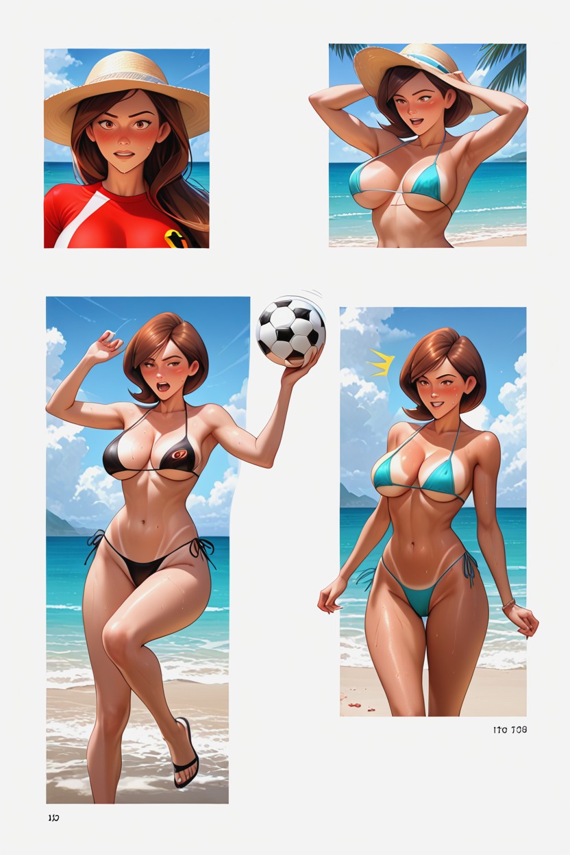 Piercing Navel, Woman Is, 18+ AI 포르노