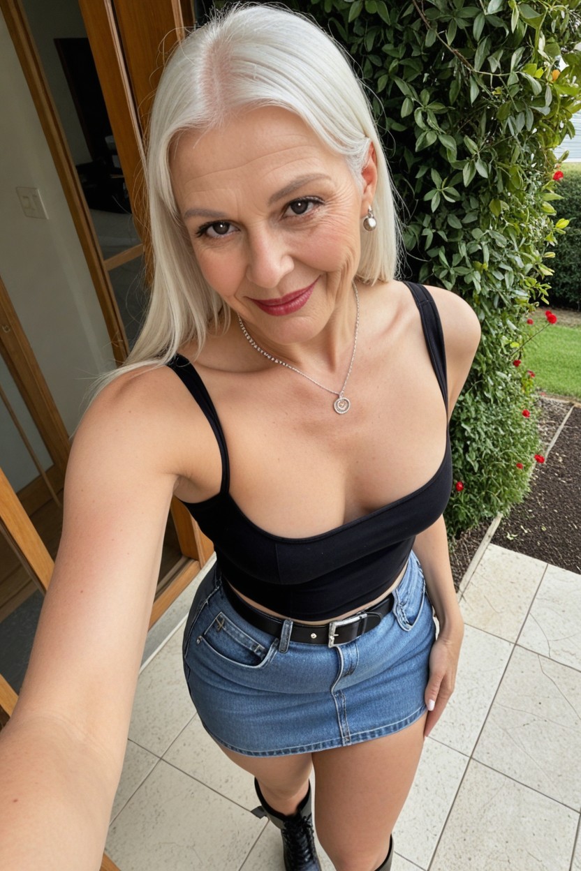 Perfect Thighs, Full Portrait, Hdr AI Porn