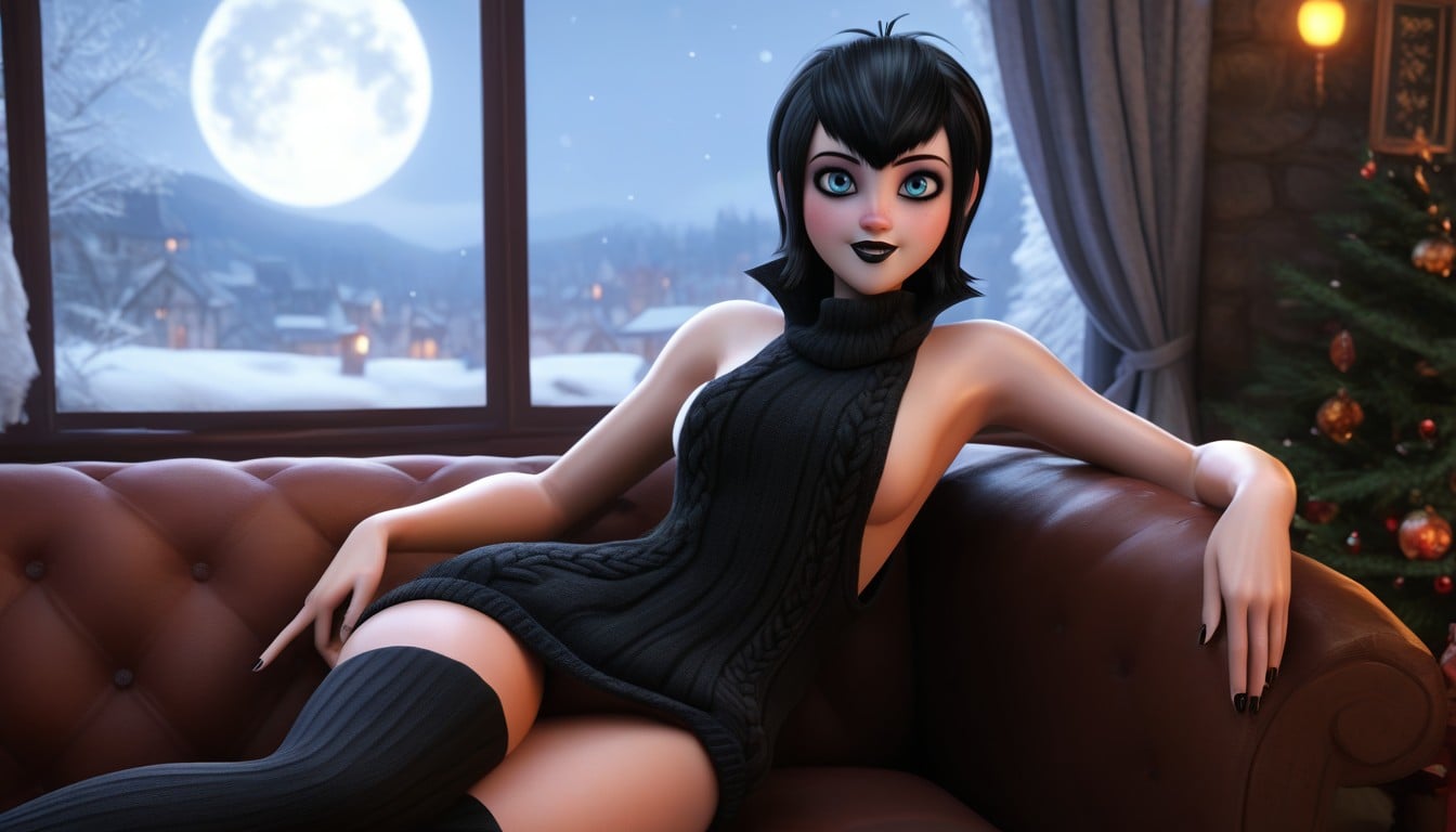 Time Middle Of The Night, One Person, Hotel Transylvania Hentai AI Porn