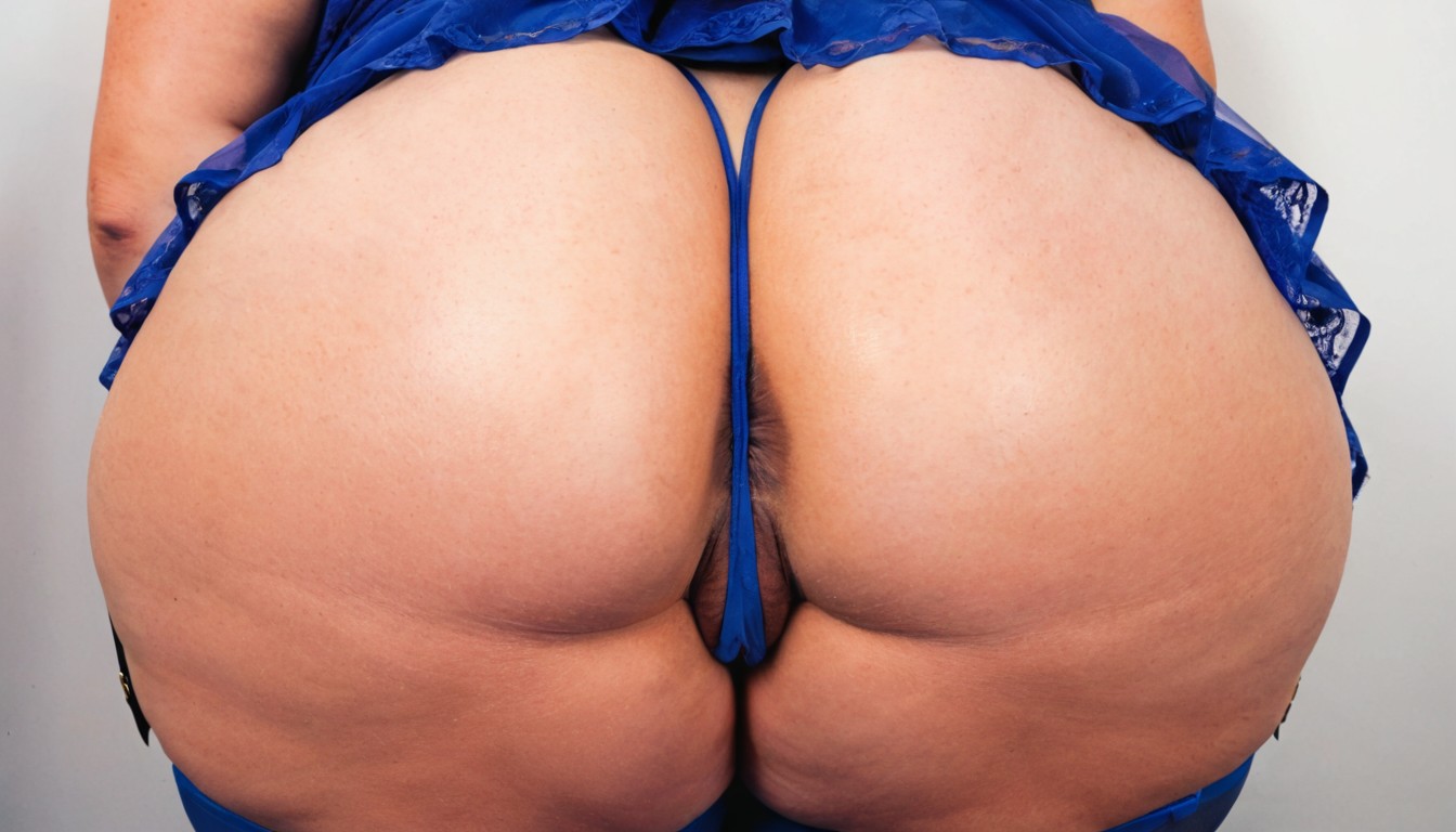 Only Ass, Incredibly Massive Round Ass, Ass St Plane BBW AI Porn