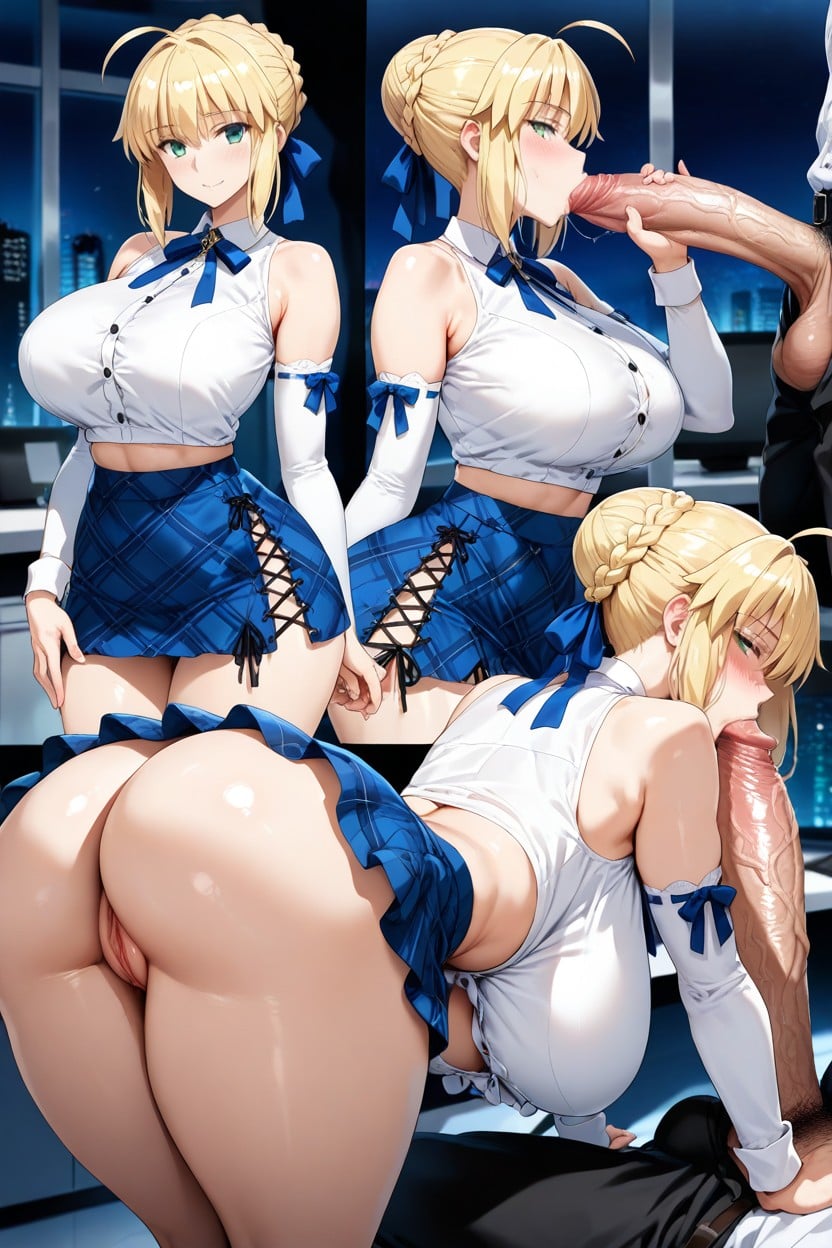 Detailed Face, Sexy, Ultra Wide Penis Hentai AI Porn