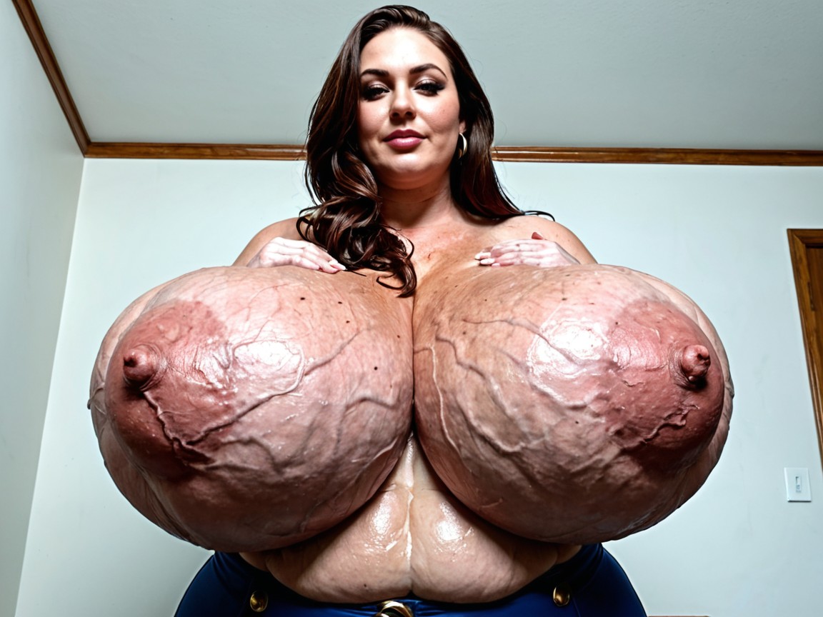 Hyper Increase Volume Of Breast Veins, Hyper Wrinkly, Veiny Porno BBW IA