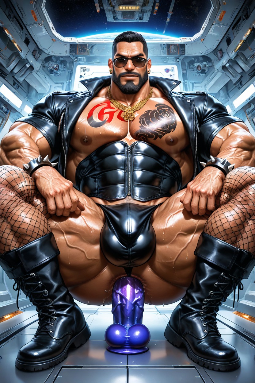 Riding A Dildo, Hairless Body, Big Balls AI同性恋黄片