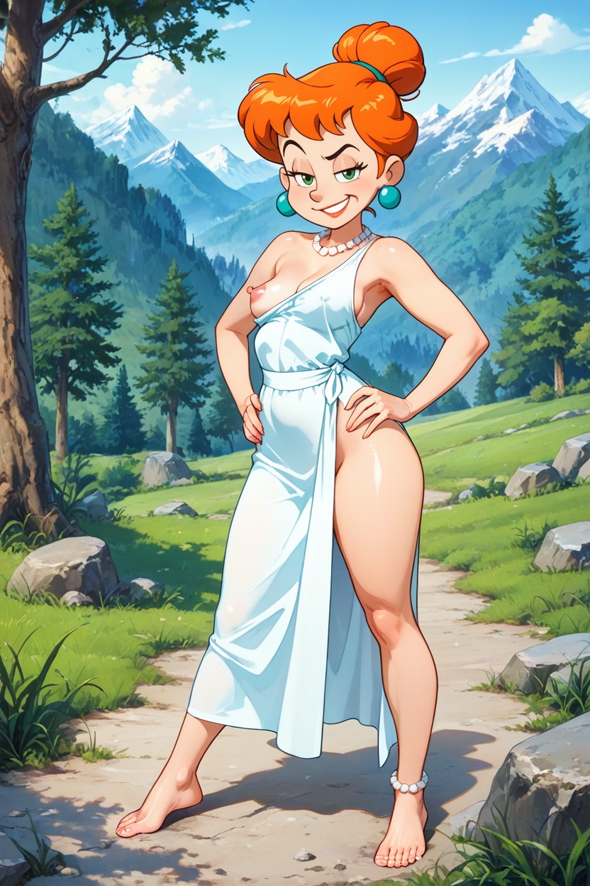 Full Vibrant Color, Detailed Face, Accurate Anatomy Hentai AI Porn