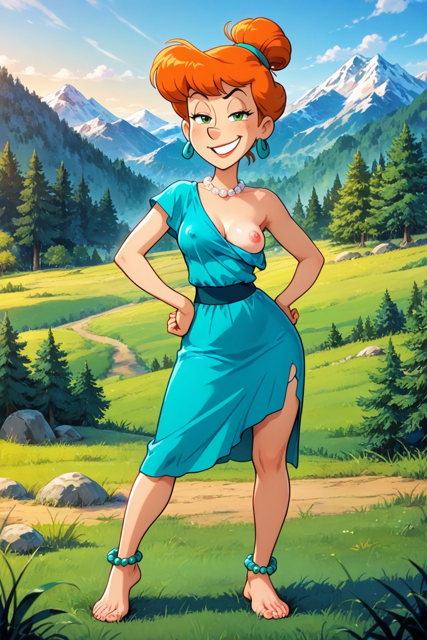 Grass, Body, Barefoot Hentai AI Porn