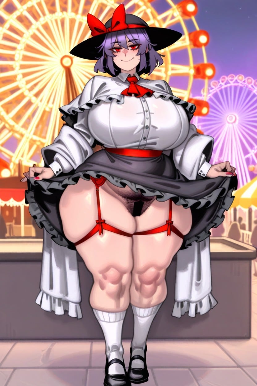 Hair, White Socks, Gigantic Plump Hentai AI Porn