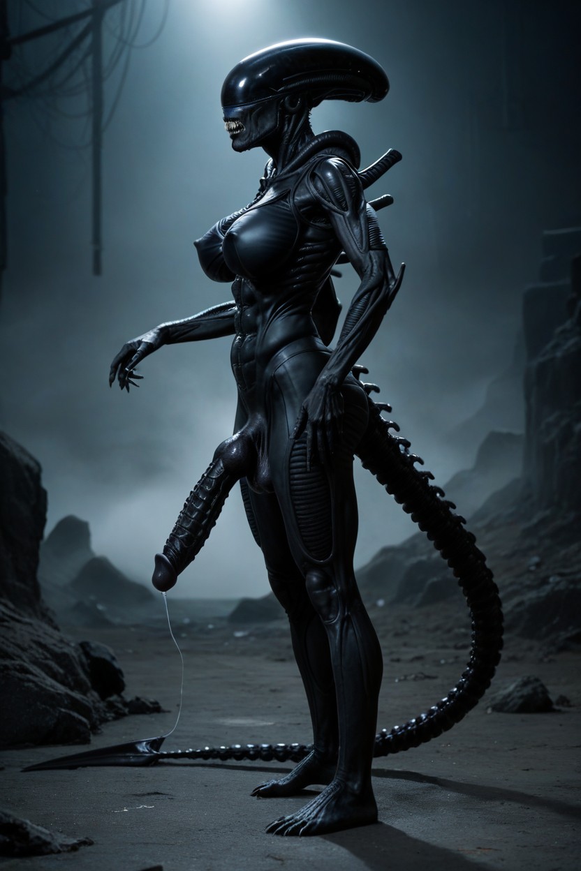 フルボディ, Four Arms, Her Eyes Glowing Faintly With An Otherworldly Hue ニューハーフAIポルノ