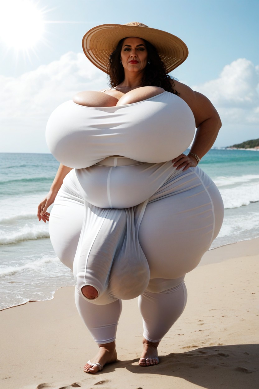 60+, Long Length, Impossibly Huge Ass AI Porn