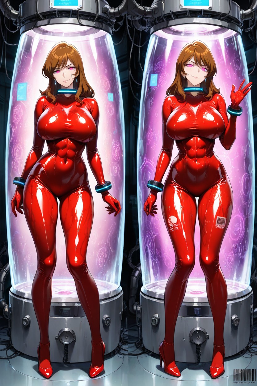 Super Detailed Face, Rainwashed Mine Fujiko, Curvy Hentai AI Porn