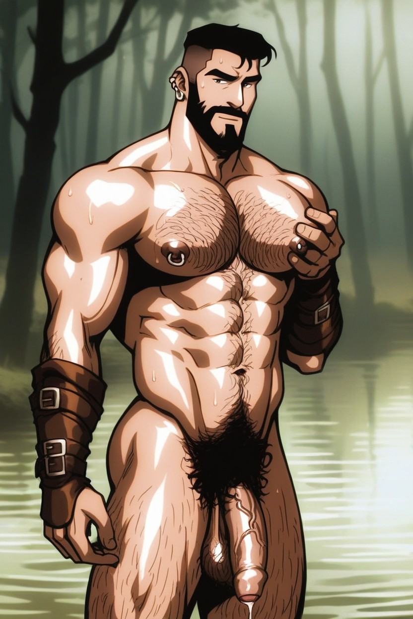 Foreskin, Gay, Latino AI Gay Porn
