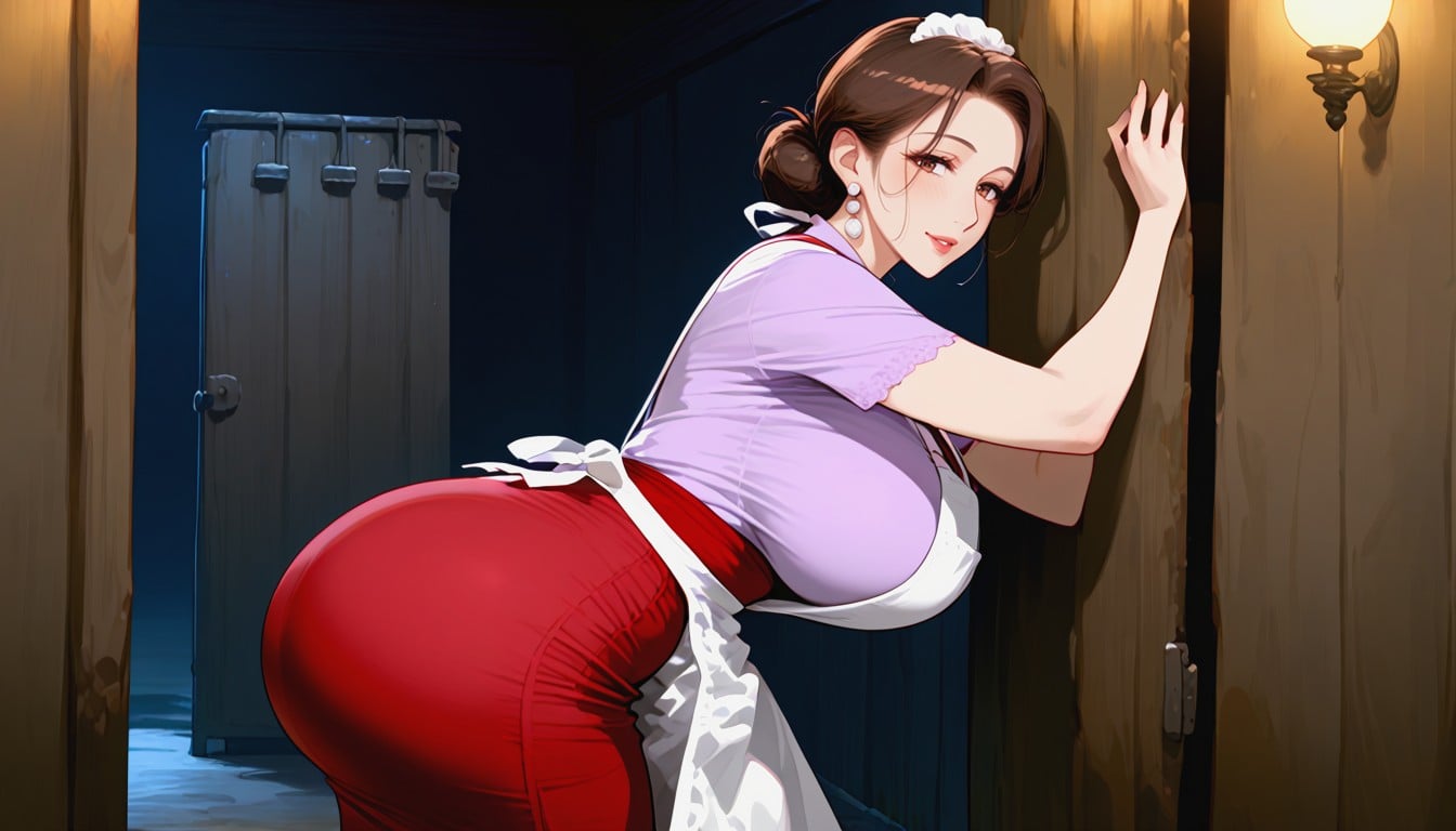 Ugly Sanae Face, Mature Ugly Elder Stepmom, Waist MILF AI Porn