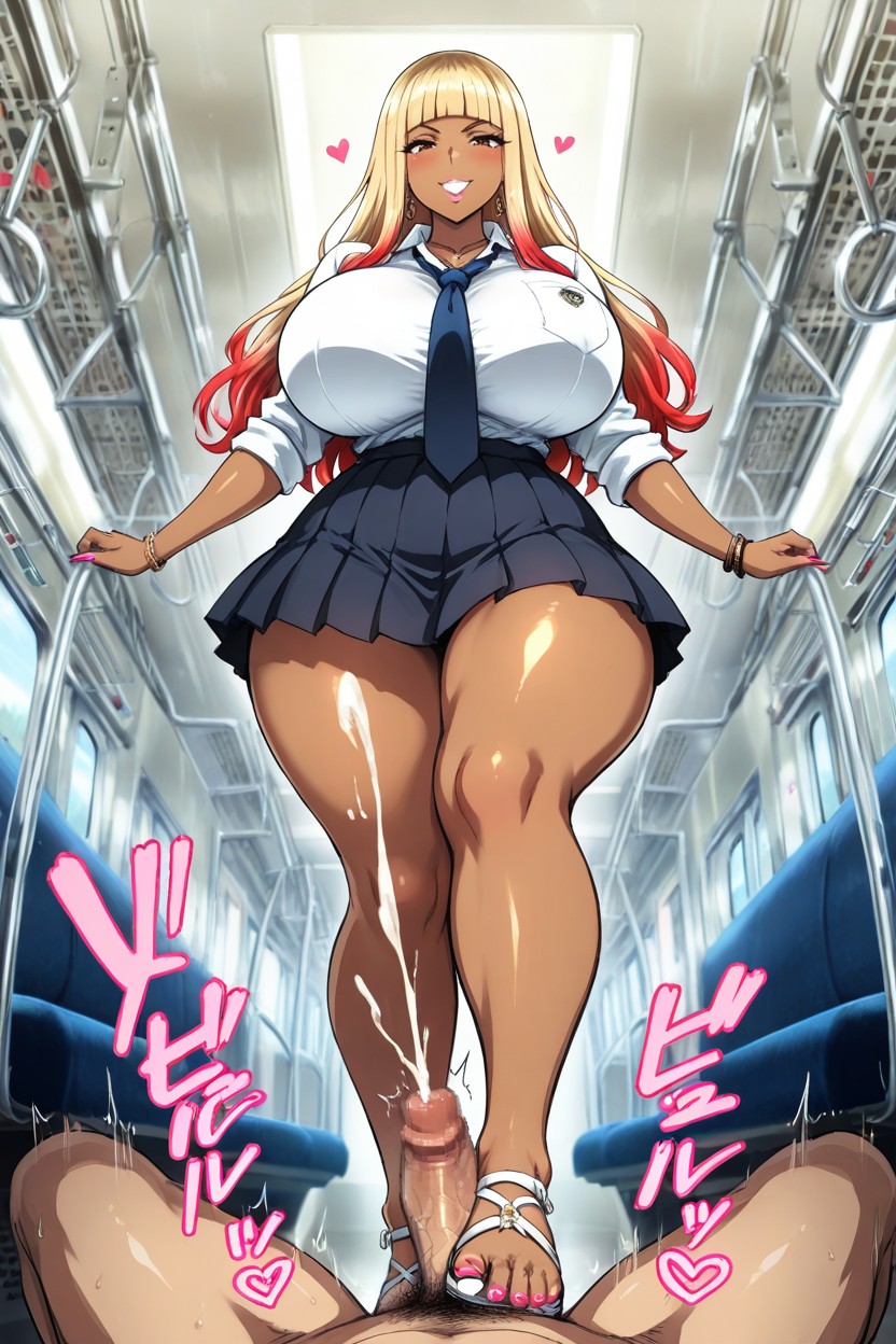 Huge Breast, Fétichisme Des Pieds, Sourire Porno IA Hentai