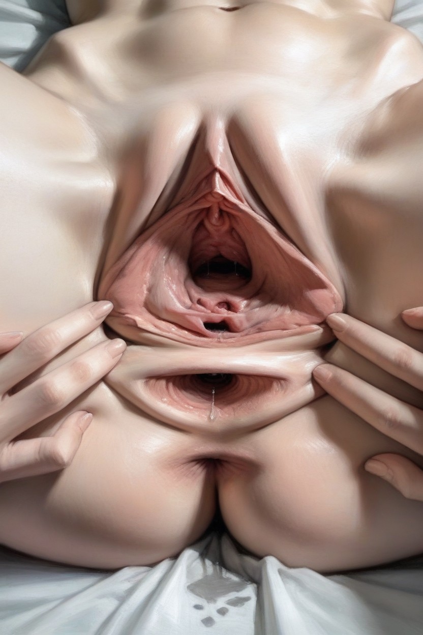 Blue Hour, Nipple, Embarrassed Porno IA Hentai