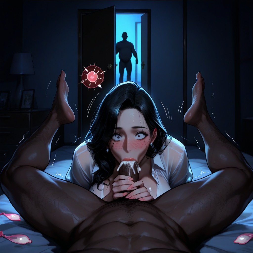 Bounce Lines, On Bed, Impregnation Hentai AI Porn
