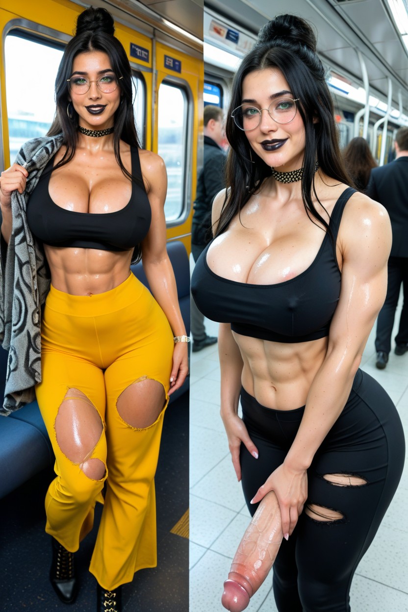Wet Clothes, Thunder Thighs, Train AI Porn