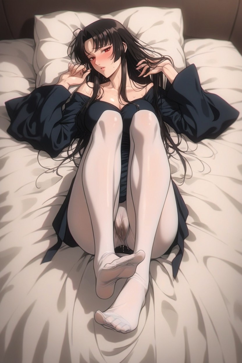 Blushing, Bed, 18+ Hentai AI Porn