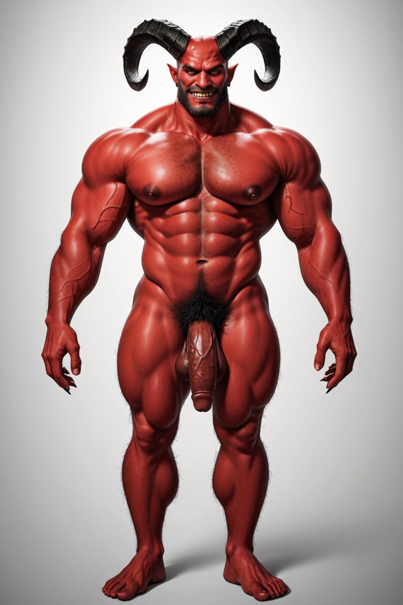 Red Skin, One Demon, Devil Porno gay IA