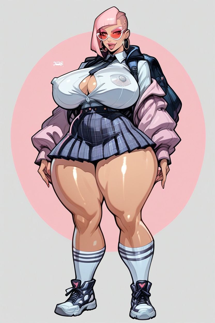 Gros, Reiq Style, Hoop Earrings Porno IA Hentai