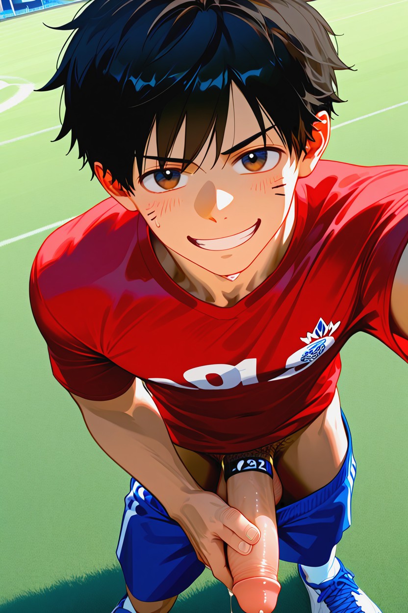 D Luffy, Solo, Textures AI Gay Porn