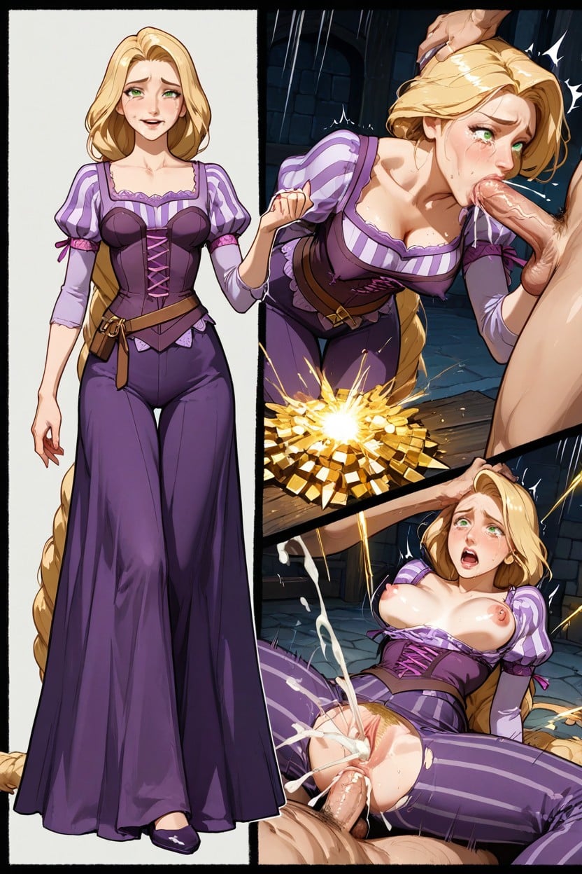 K, Same Character And Outfit, Soft Realistic Porno IA Hentai