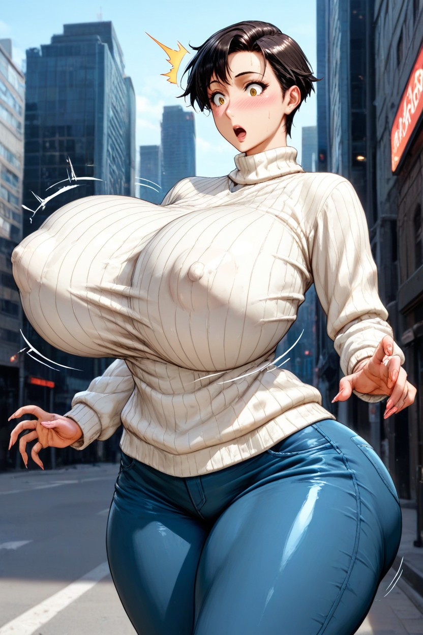 Gender Transformation, Very Short Hair, Tg Transformation AI Porn