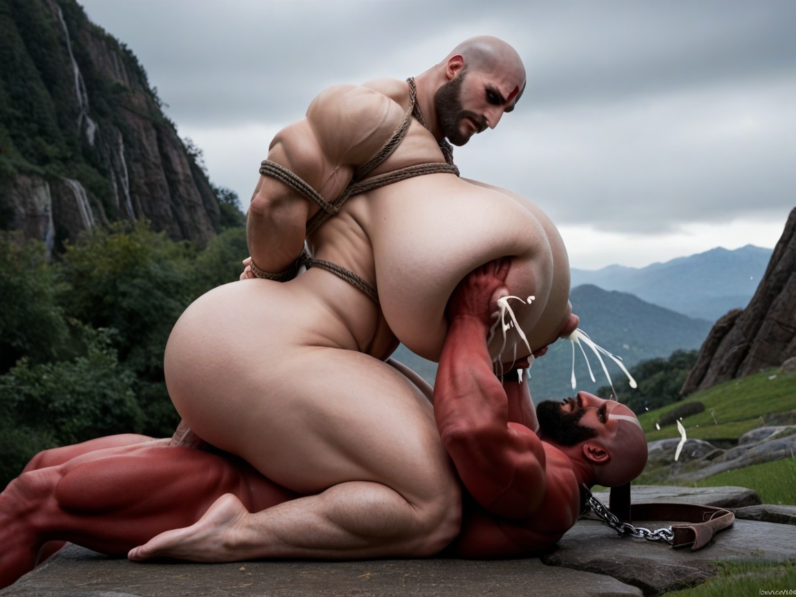 Beards, Make Only, Erect Penis AI Gay Porn