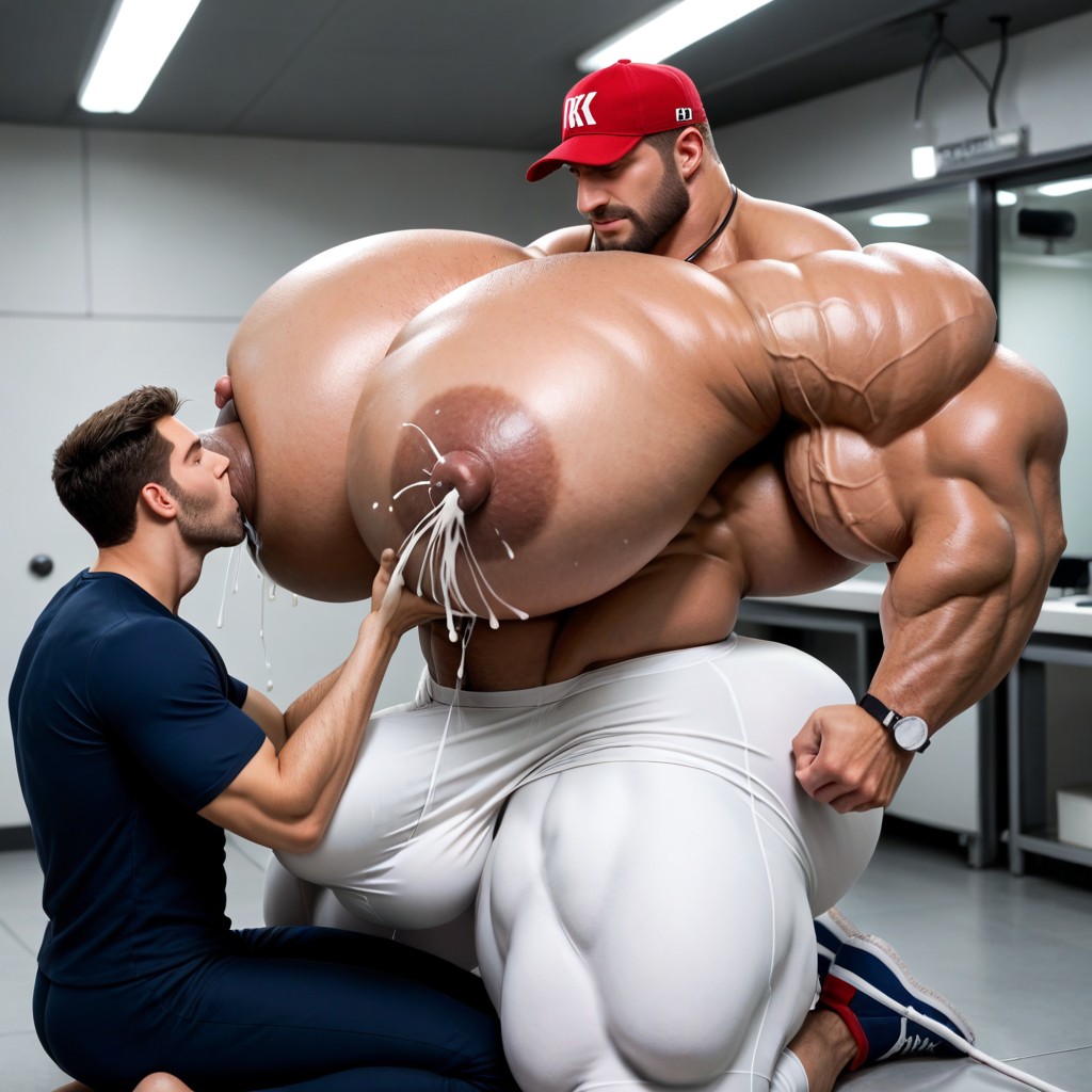 Hands Tied Behind Back, Pulling Nipple, Grabbing Boobs AI Gay Porn