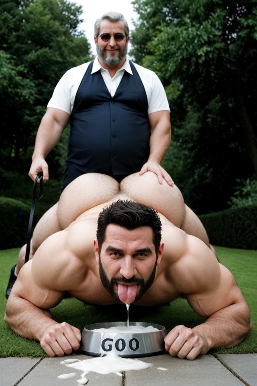 30+, Thick Thighs, Naked AI Gay Porn