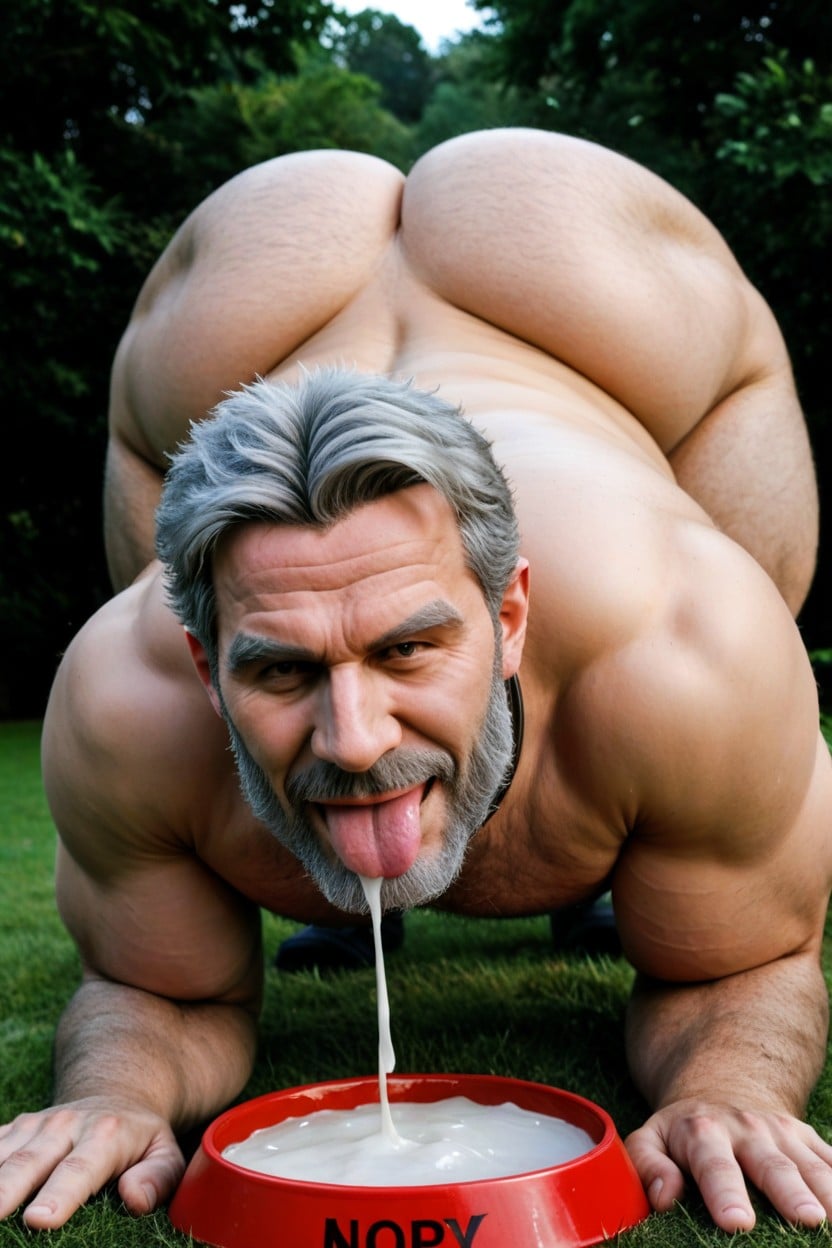 Bubble Butt, Horny, Looking At Viewer AI Gay Porn