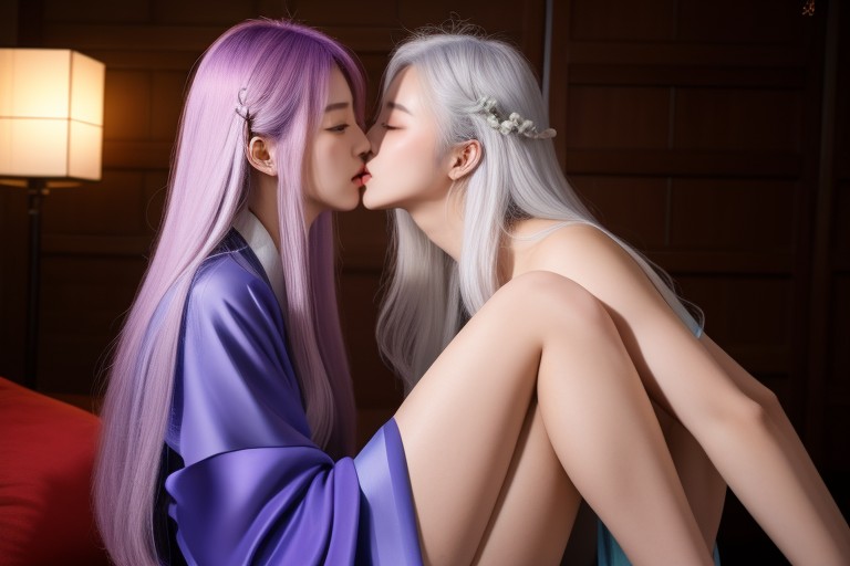 Long Straight Hair, -, 18+ AIポルノ