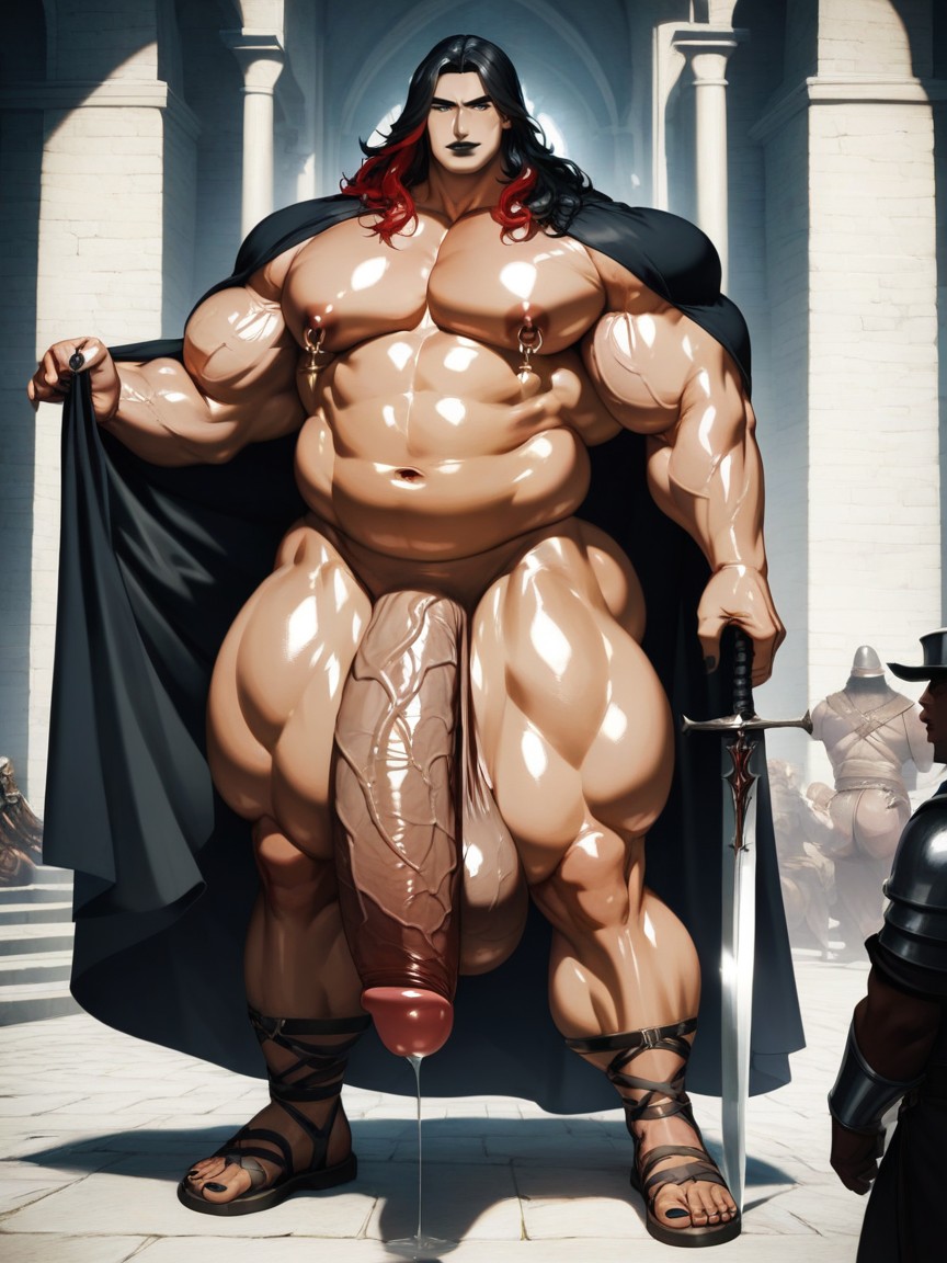 Armor, Flaccid Penis, Ambush AI Gay Porn