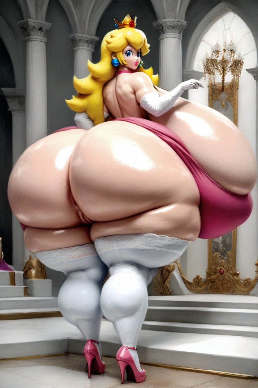 Third Person Perspective, Pussy, Gigantic Booty AI Porn