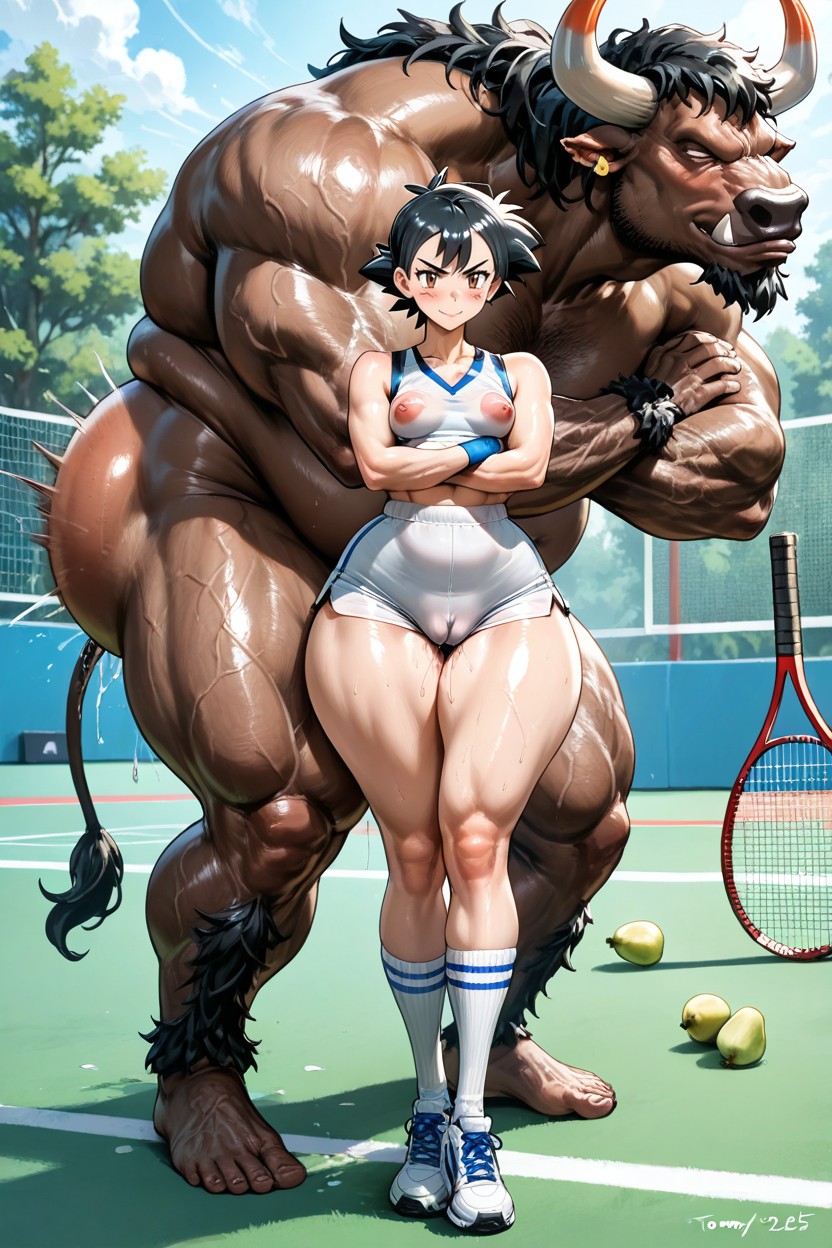 25+, Huge Thick Thighs, Very Tall AI Porn