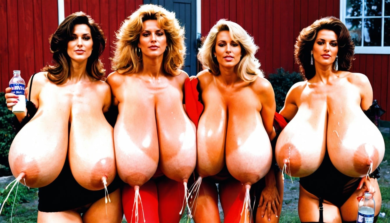 Lactation, Erect Nipples, Voluptuous Body AI Porn