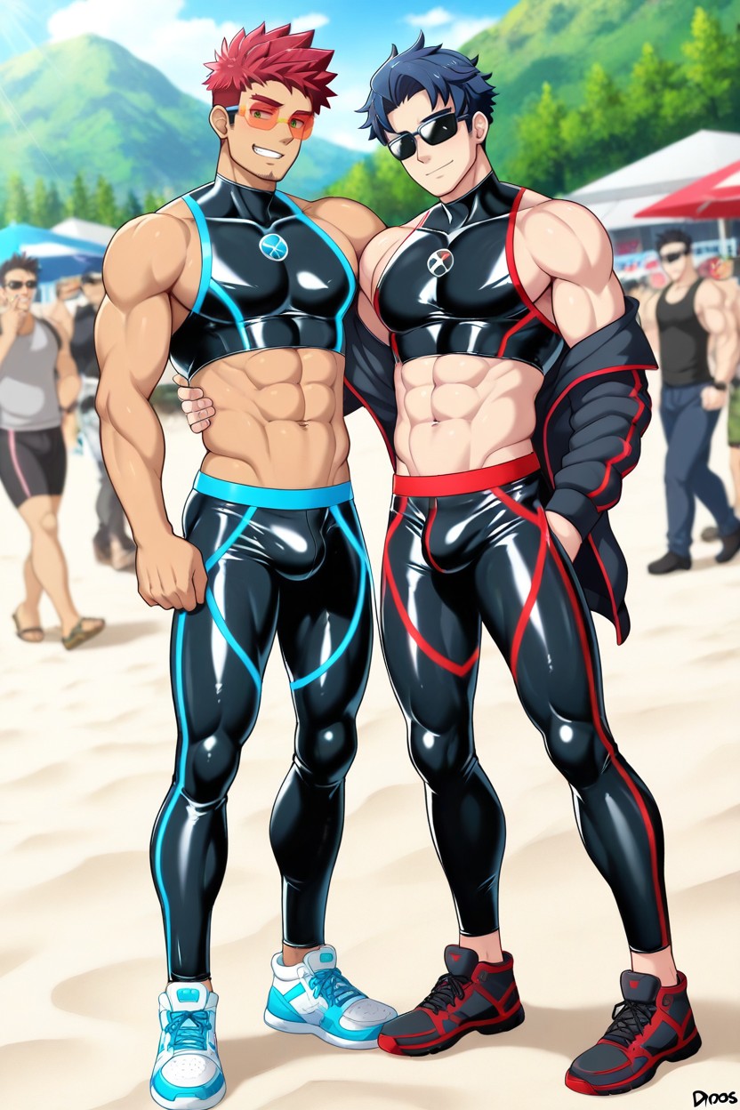 Taiga From Camp Buddy, 20+, Only Two Men AI Gay Porn