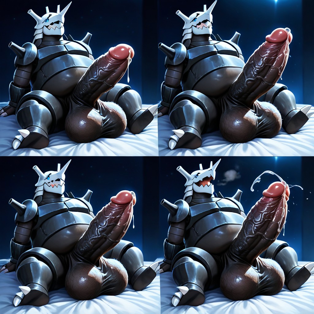 18+, Ball Growth, Oversize Hyper Long Veiny Cock AI Gay Porn