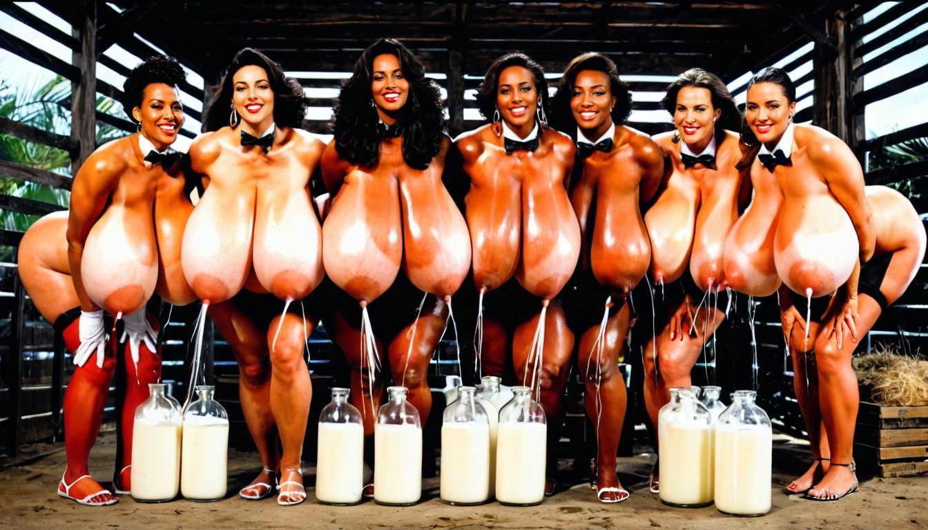 Voluptuous Body, Beautiful Face, Farm AI Porn