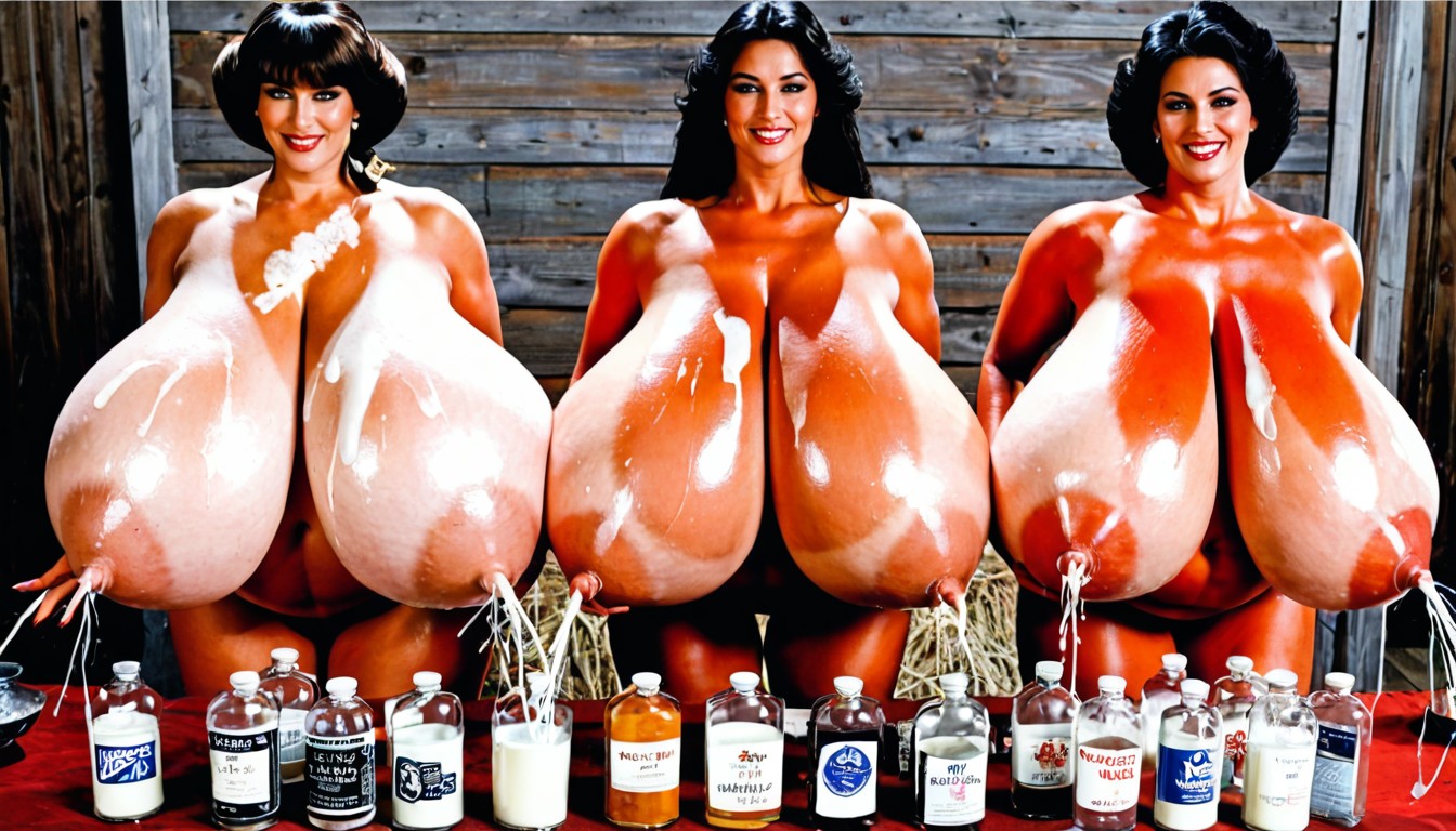 Voluptuous Body, Lactation, Lactation AI Porn