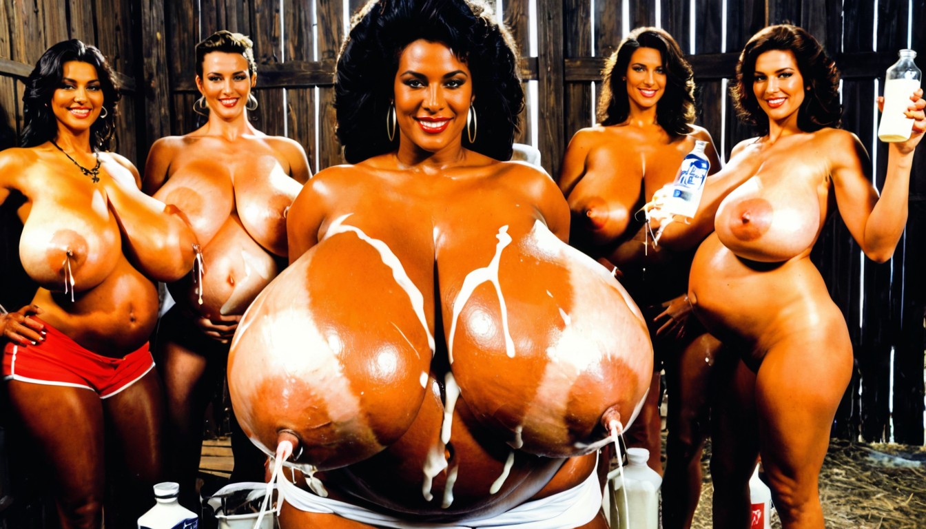 Harem, Lactation, Voluptuous Body AI Porn