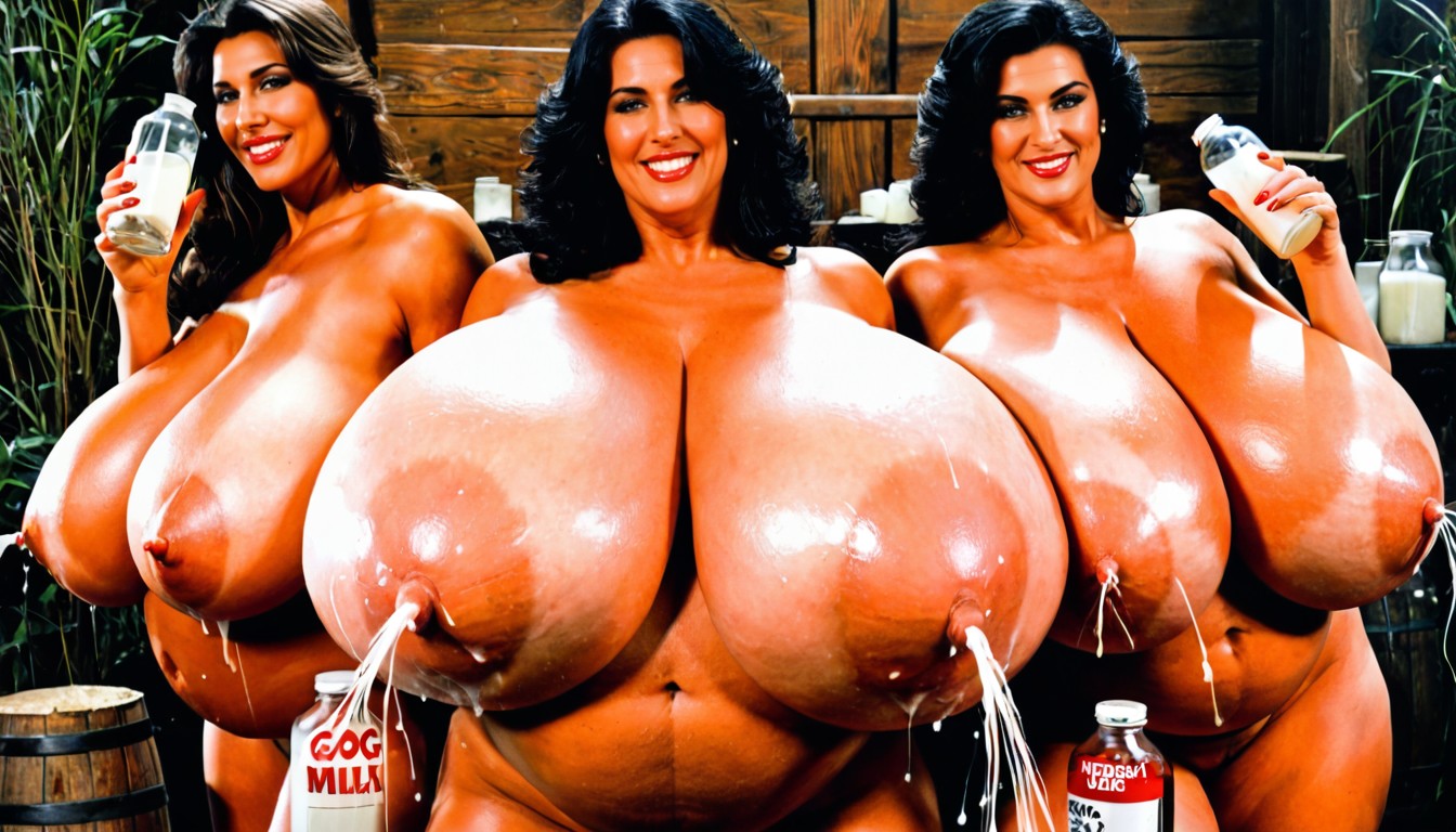 Lactation, Pregnant Belly, Farm AI Porn