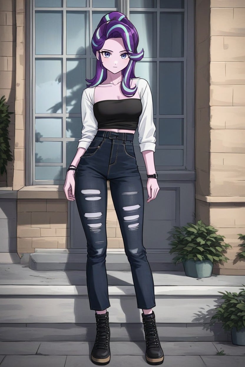 Wearing Very Sexy Clothes, Magic Mlp Village, 18+ AI Porn