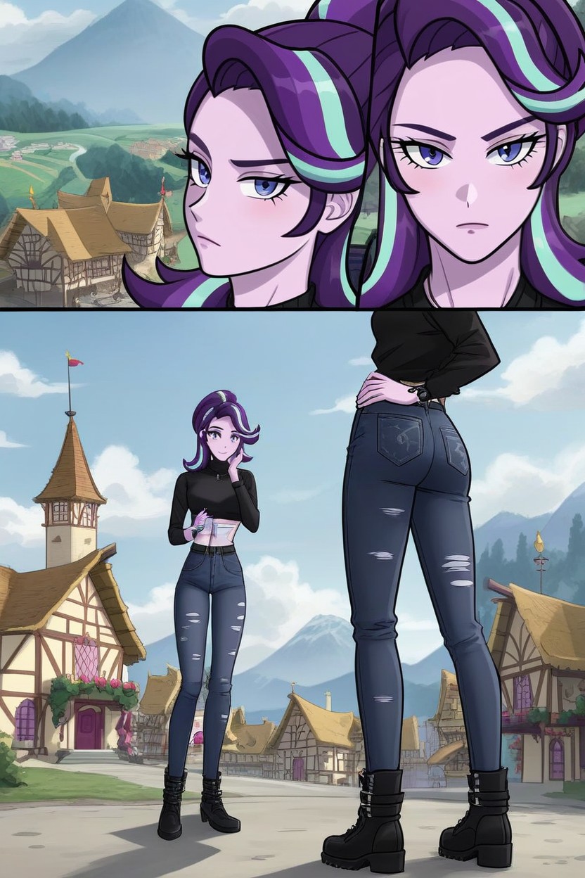Magic Mlp Village, Low Profile, Equestria Village AI Porn