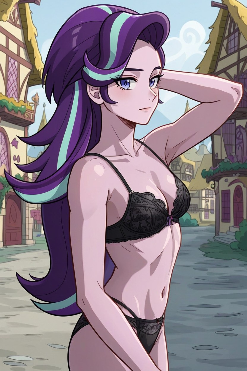 Super Sexy Lingerie, Low Stature, High Resolution AI Porn